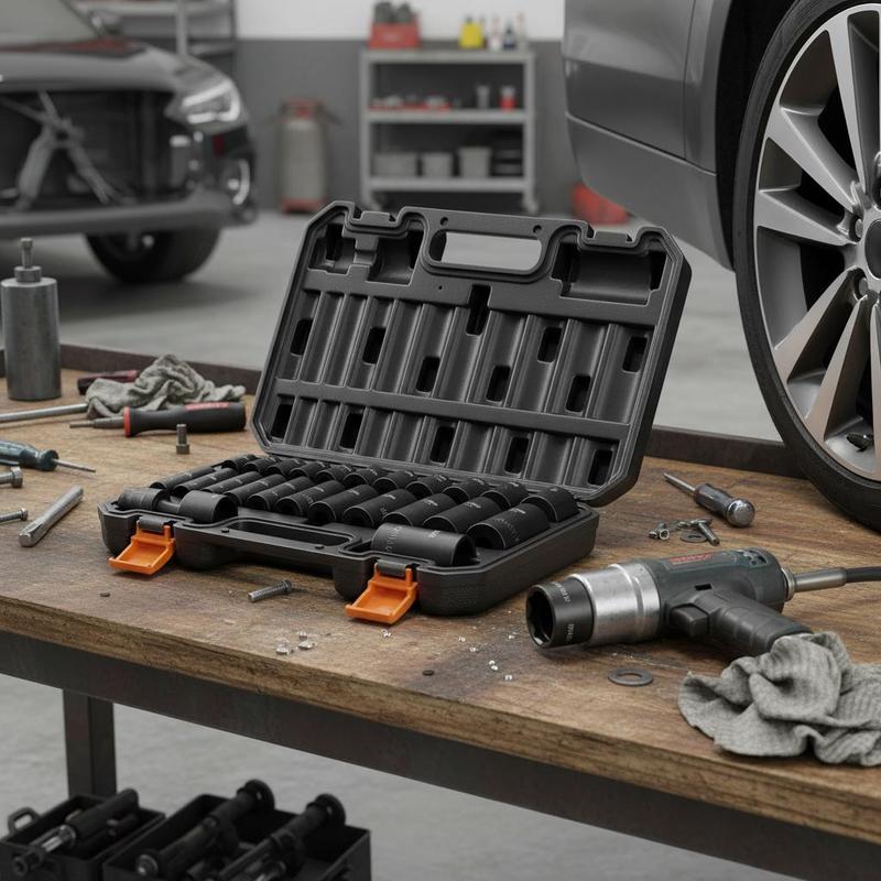 Workshop Marking Tools - طقم أدوات تأثيرية مقاس 3/8 بوصة،
