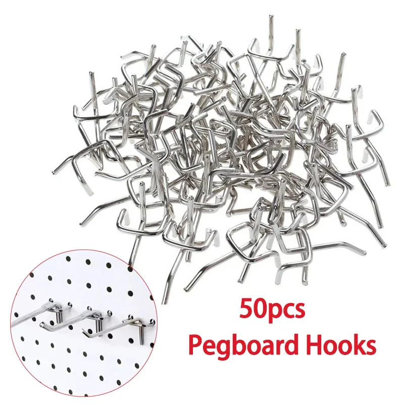 Workshop Tools.Hanging Board - Pegboard السنانير 50 قطعة أوتاد مجلس