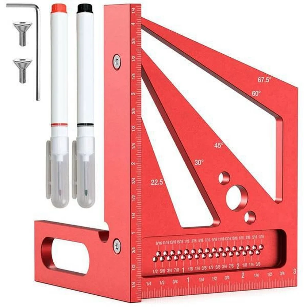 Workshop Marking Tools - مسطرة قياس متعددة الزوايا ثلاثية الأبعاد