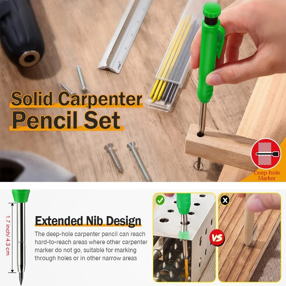 طقم قلم رصاص ميكانيكي معدني بر - مراجعة Workshop Marking Tools وسعره
