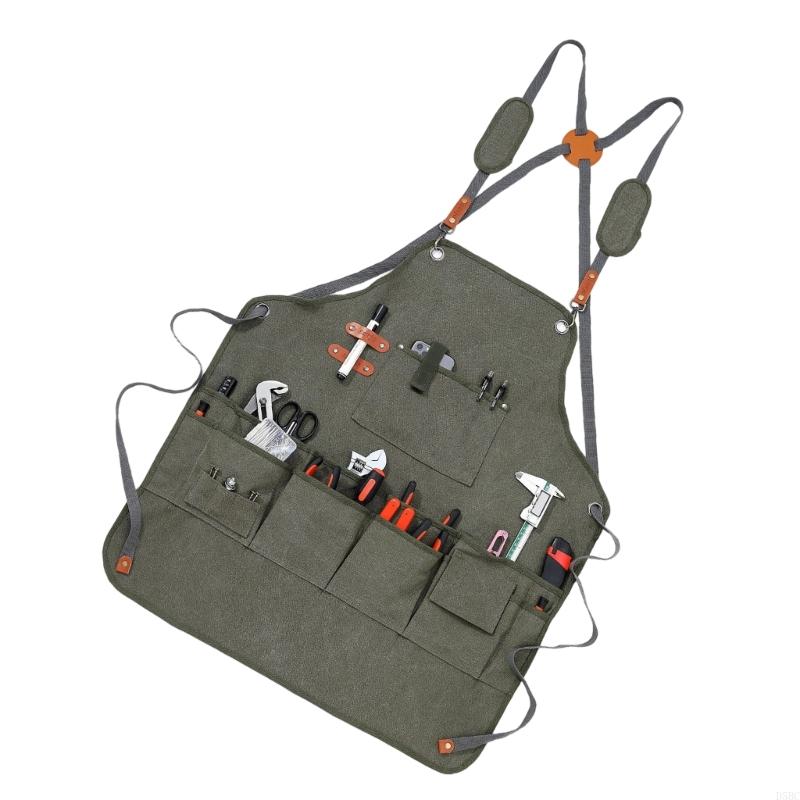 مريلة أدوات مبطنة ومريحة، 13 ج - مراجعة Workshop Cleaning Tools وسعره