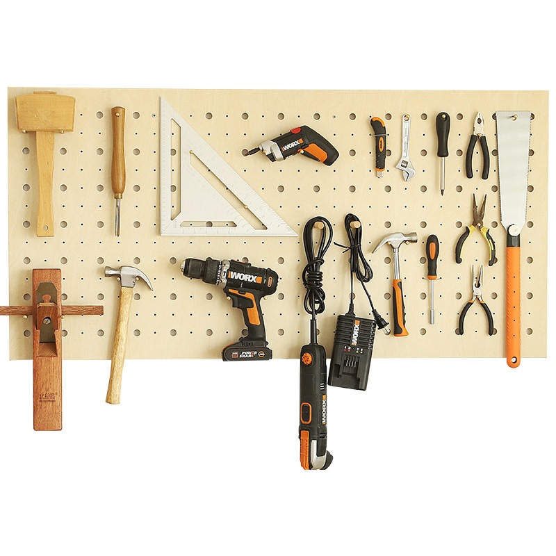 لوحة أدوات خشبية مخصصة من شياو - مراجعة Workshop Tools.Hanging Board وسعره