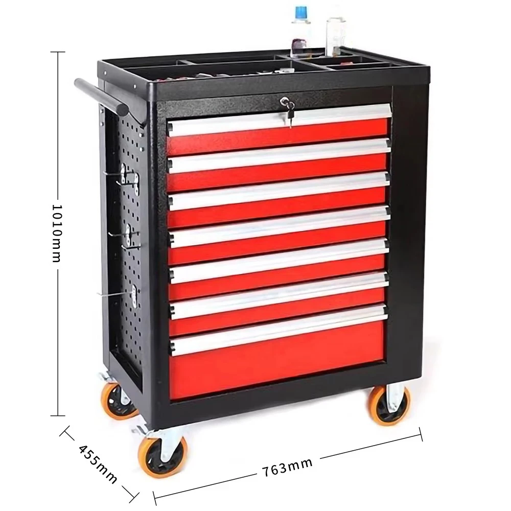 صندوق أدوات معدني متحرك بـ 68  - مراجعة Tools For Metal Workshop وسعره
