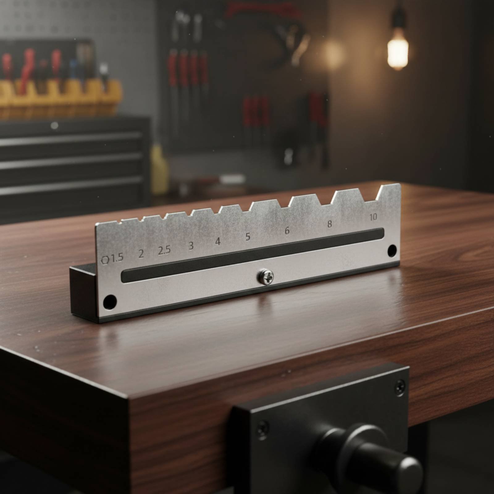 حامل مفاتيح سداسية معدني يثبت  - مراجعة Tools For Metal Workshop وسعره