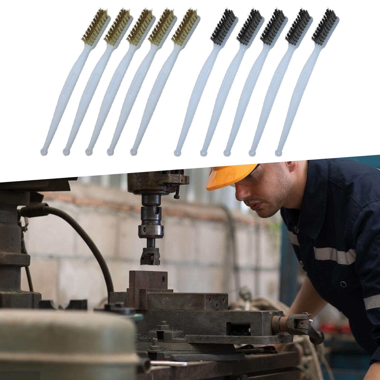 مجموعة فرشاة سلكية بشعيرات نحا - مراجعة Workshop Cleaning Tools وسعره