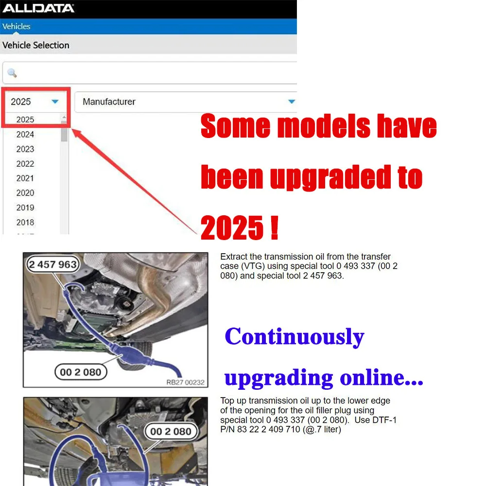 برنامج Alldata CAR Data الأحدث - مراجعة Special Workshop Tools وسعره